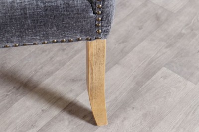 dark-grey-chair-wooden-leg